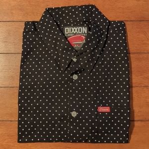 Men's Dixon polyester short-sleeved shirt, 2X, NWT